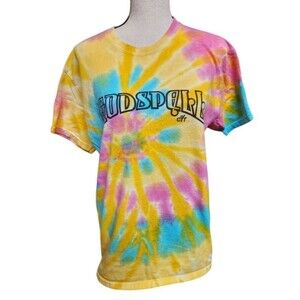 Godspell Tie-Dye T-Shirt Size Medium Musical Hippie
